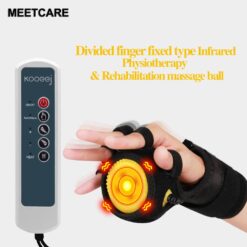 Infrared Hot Compress Hand Massager Ball Massage Hand and Fingers Physiotherapy Rehabilitation Spasm Dystonia Hemiplegia Stroke color: smiley no electric|Type A|Type B|Type C|Type D rechargeable  
