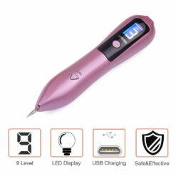 Laser Plasma Pen Freckle Remover Machine LCD Mole Removal Dark Spot Remover Skin Wart Tag Tattoo Remaval Tool Beauty Salon color: Gold|Gold NO BOX|Pink|Pink NO BOX|White NO BOX|White  New Arrivals Uncategorized Skin Care Best Sellers