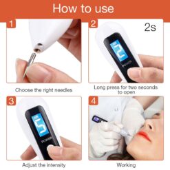 Laser Plasma Pen Freckle Remover Machine LCD Mole Removal Dark Spot Remover Skin Wart Tag Tattoo Remaval Tool Beauty Salon color: Gold|Gold NO BOX|Pink|Pink NO BOX|White NO BOX|White  New Arrivals Uncategorized Skin Care Best Sellers