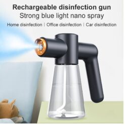 Ozone Nano Spray Water Gun Type-c Steam Air Purifier UV Blue Light Electric Wireless Fogging Disinfection Atomization Sanitizer color: No Ozone 2PCS Black|No Ozone 2PCS White|No Ozone Black730ml|No Ozone set|No Ozone White730ml|Ozone 730ml 2pcs|Ozone White 730ml  New Arrivals Uncategorized Protection Against COVID-19 Best Sellers