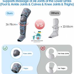 360° Professional Foot And Leg Pain Reliever & Massager with Knee Heaters Material: Composite Material  New Arrivals Foot Pain Relief Best Sellers