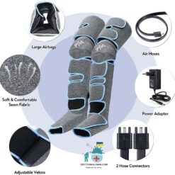 360° Professional Foot And Leg Pain Reliever & Massager with Knee Heaters Material: Composite Material  New Arrivals Foot Pain Relief Best Sellers