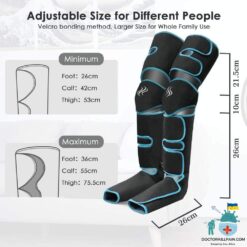 360° Professional Foot And Leg Pain Reliever & Massager with Knee Heaters Material: Composite Material  New Arrivals Foot Pain Relief Best Sellers