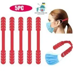 Adjustable Face Mask Holder For School color: 5PC A|5PC B|5PC C|5PC D|5PC E|5PC F|5PC G|5PC H  New Arrivals Protection Against COVID-19 Face Masks & Face Shields Face Masks Safest Face Masks For Kids Best Back to School Face Masks For Kids Face Mask Extensions (Kids & Adults) Best Sellers