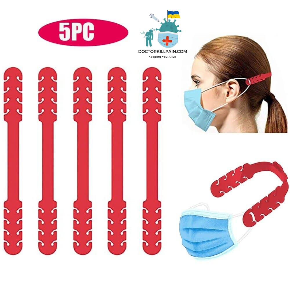 10PCS Adjustable Mask Extension Belt Bandage Mask Hook Anti-Slip Ear Rope salvaorejas mascarillas mask holder protection masks