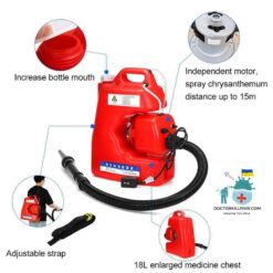 Anti COVID-19 Disinfecting Machine For Exteriors color: 16L 2600W 110V|16L 2600W 220V|18L 2200W 220V|800ML  New Arrivals Protection Against COVID-19 Professional Sterilizing Machines Best Sellers