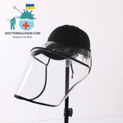 Attachable Clear Face Cover For Hats color: Beige Face Shield|Black Face Shield|Blue Face Shield|Blue Face Shield 2|Red Face Shield|Yellow Face Shield  New Arrivals Protection Against COVID-19 Face Masks & Face Shields Face Shields Face Shields For Adults Best Sellers
