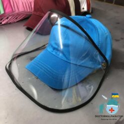 Baseball Cap with Face Shield For Kids color: A|B|C|D|E|F|G|H|I|J|K|L  New Arrivals Protection Against COVID-19 Face Masks & Face Shields Face Shields Face Shields For Kids Best Sellers