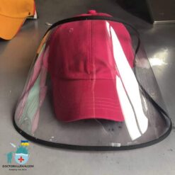 Baseball Cap with Face Shield For Kids color: A|B|C|D|E|F|G|H|I|J|K|L  New Arrivals Protection Against COVID-19 Face Masks & Face Shields Face Shields Face Shields For Kids Best Sellers