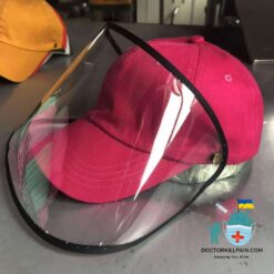 Baseball Cap with Face Shield For Kids color: A|B|C|D|E|F|G|H|I|J|K|L  New Arrivals Protection Against COVID-19 Face Masks & Face Shields Face Shields Face Shields For Kids Best Sellers