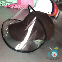 Baseball Cap with Face Shield For Kids color: A|B|C|D|E|F|G|H|I|J|K|L  New Arrivals Protection Against COVID-19 Face Masks & Face Shields Face Shields Face Shields For Kids Best Sellers