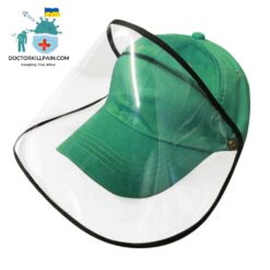 Baseball Cap with Face Shield For Kids color: A|B|C|D|E|F|G|H|I|J|K|L  New Arrivals Protection Against COVID-19 Face Masks & Face Shields Face Shields Face Shields For Kids Best Sellers