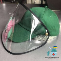 Baseball Cap with Face Shield For Kids color: A|B|C|D|E|F|G|H|I|J|K|L  New Arrivals Protection Against COVID-19 Face Masks & Face Shields Face Shields Face Shields For Kids Best Sellers