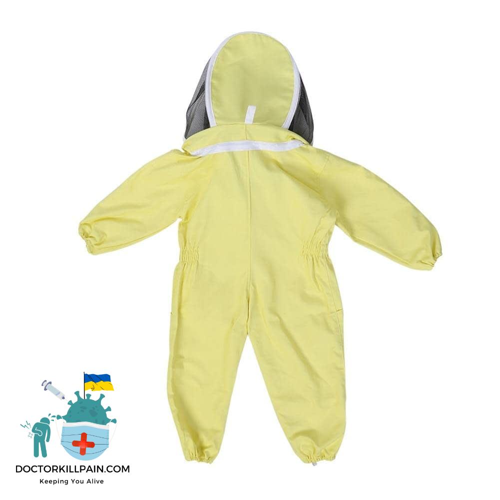 Cotton Child Beekeeping Clothing Suit Jacket Jumpsuit Protection Beekeeper Farm Visitor Protect Apiculture Equipement