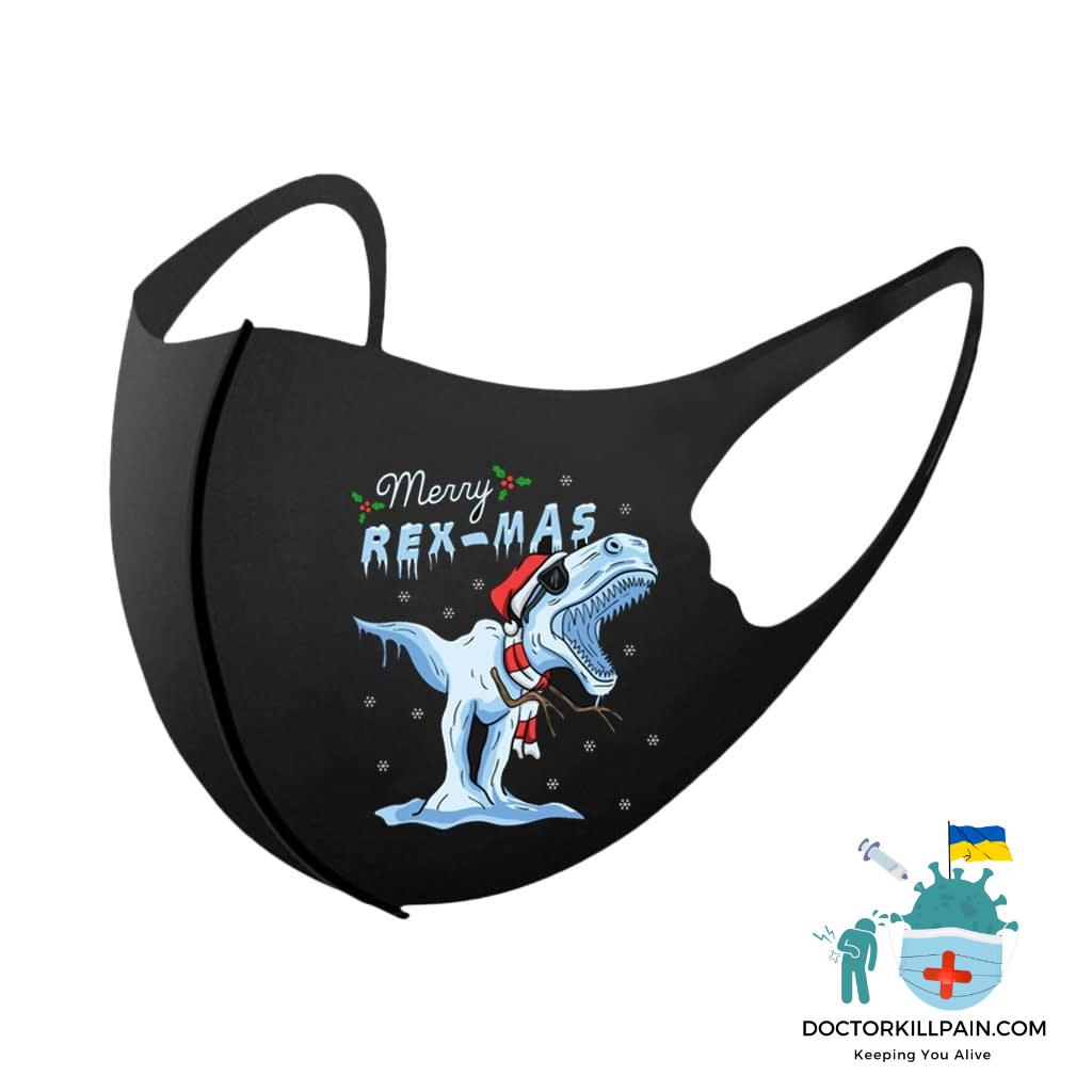 Christmas Cartoon Dinosaur Reusable Face Mask Child Masks For Protection Children Washable Face Mask For Kids Boy Halloween