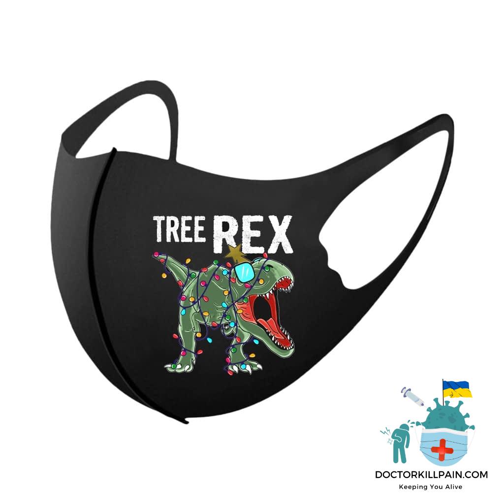 Christmas Cartoon Dinosaur Reusable Face Mask Child Masks For Protection Children Washable Face Mask For Kids Boy Halloween