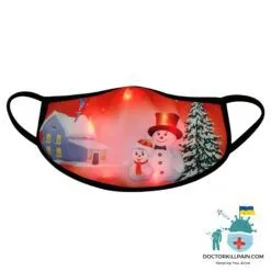 Christmas Face Masks With Lights color: A|B|C|D|E|F|mask bag  New Arrivals Protection Against COVID-19 Face Masks & Face Shields Face Masks Face Masks For Adults Best Sellers