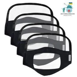 Clear Face Masks with Eye Shield (4) color: A|B|C|D|E  New Arrivals Protection Against COVID-19 Face Masks & Face Shields Face Masks Face Masks For Adults Face Shields Face Shields For Adults Best Sellers