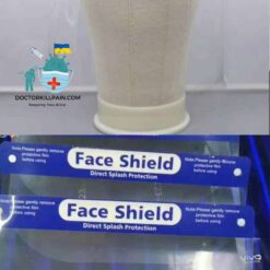 Clear Face Shield color: Face Shield  New Arrivals Protection Against COVID-19 Face Masks & Face Shields Face Shields Face Shields For Adults Best Sellers