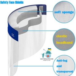 Clear Face Shields (10 Pcs) color: 10 pcs  New Arrivals Protection Against COVID-19 Face Masks & Face Shields Face Shields Face Shields For Adults Best Sellers