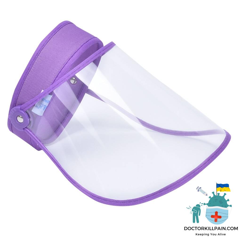 Adjustable UV Protection Sun Hat Female Anti-Droplet Saliva Empty Top Hat Transmission Windproof Sand Cap
