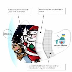 Cute Disposable Christmas Face Masks (10 Masks) color: A|B|C|D|E|F|G|Rudolph|Rudolph 2|Santa|Santa&Rudolph|Santa&Snowman|Snowman|Spheres  New Arrivals Protection Against COVID-19 Face Masks & Face Shields Face Masks Face Masks For Adults Best Sellers