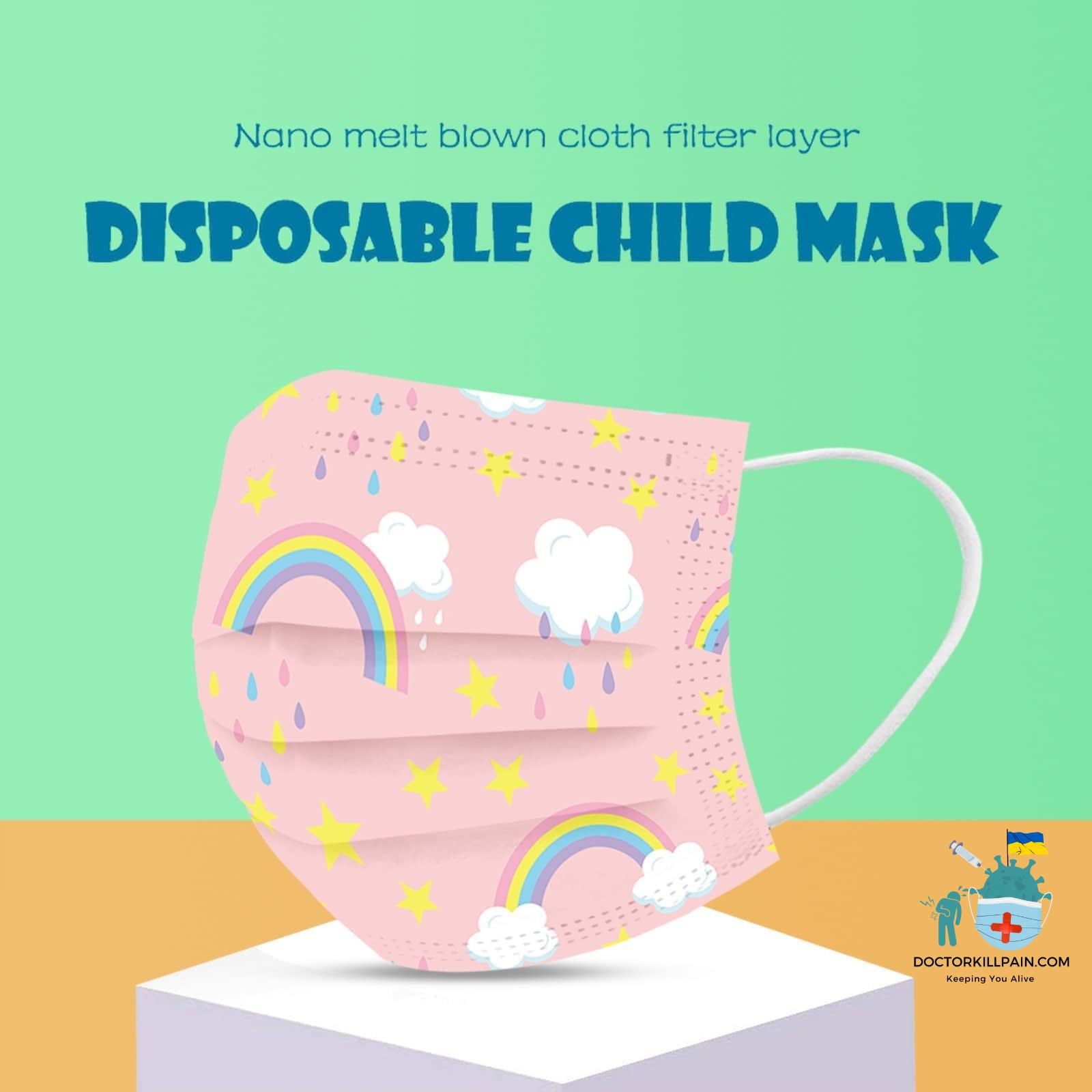 50PCS Mixed Adult Disposable Face Mask Fashion Flower Printed Three-Layer Disposable Face Mask Mascarillas Halloween cosplay