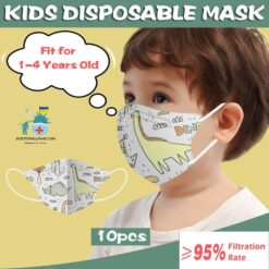 Cute Disposable Face Masks For Toddlers (10 Pcs) color: 10PC A|10PC B|10PC C|10PC D|10PC E|10PC F|10PC G|10PC H|10PC I|10PC J|10PC K|10PC L|10PC M|10PC N|10PC O|10PC P|10PC Q|10PC R|10PC S|10PC T|10PC U|10PC V|10PC W|10PC X  New Arrivals Protection Against COVID-19 Face Masks & Face Shields Face Masks Safest Face Masks For Kids Best Back to School Face Masks For Kids Best Sellers