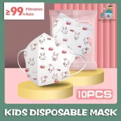 Cute Disposable Face Masks For Toddlers (10 Pcs) color: 10PC A|10PC B|10PC C|10PC D|10PC E|10PC F|10PC G|10PC H|10PC I|10PC J|10PC K|10PC L|10PC M|10PC N|10PC O|10PC P|10PC Q|10PC R|10PC S|10PC T|10PC U|10PC V|10PC W|10PC X  New Arrivals Protection Against COVID-19 Face Masks & Face Shields Face Masks Safest Face Masks For Kids Best Back to School Face Masks For Kids Best Sellers