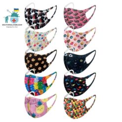 Cute Washable Face Masks For Kids (10 Masks) color: A|B|C|D|E|F|G|H|I|J|K|L|M|N|O|P|Q|R  New Arrivals Protection Against COVID-19 Face Masks & Face Shields Face Masks Safest Face Masks For Kids Best Back to School Face Masks For Kids Best Sellers