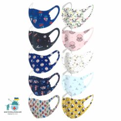 Cute Washable Face Masks For Kids (10 Masks) color: A|B|C|D|E|F|G|H|I|J|K|L|M|N|O|P|Q|R  New Arrivals Protection Against COVID-19 Face Masks & Face Shields Face Masks Safest Face Masks For Kids Best Back to School Face Masks For Kids Best Sellers
