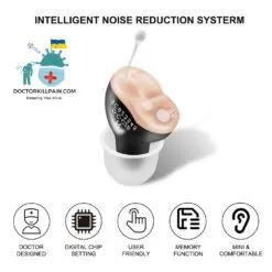Discrete Wireless Hearing Aids For Hearing Impaired People Battery Duration: 2-4 days  Best Hearing Aids In 2022 New Arrivals Best Sellers