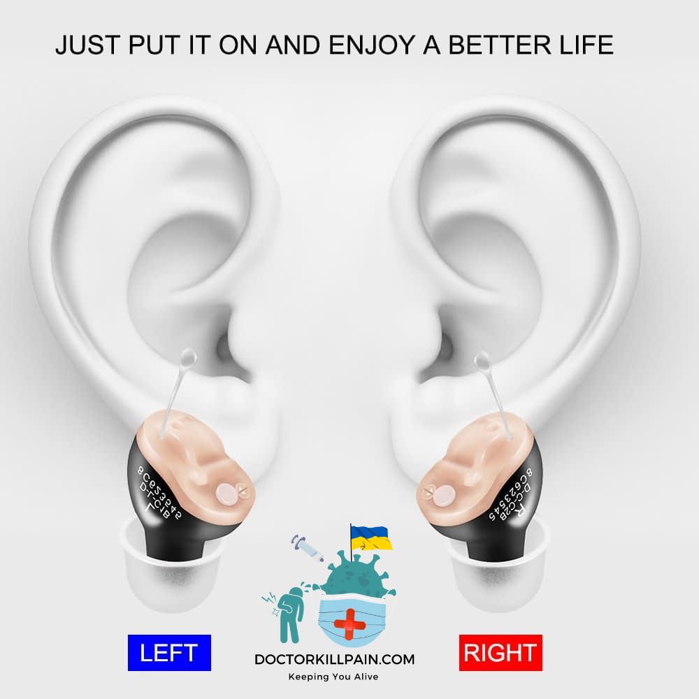 B01 Wireless Hearing Aids Mini CIC Invisible Hearing Sound Amplifier Hearing Portable Best Mini Adjustable Device Hearing Aid