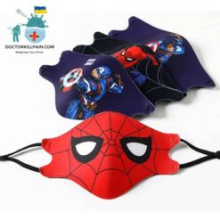 Disney Frozen Or Marvel Spider-Man Face Mask For Kids color: 001|002|003|004|005|006|007|008|009|010|011  New Arrivals Protection Against COVID-19 Face Masks & Face Shields Face Masks Safest Face Masks For Kids Best Back to School Face Masks For Kids Best Sellers