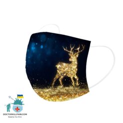 Disposable Christmas Face Masks (10 Pcs) color: A|B|C|D|E  New Arrivals Protection Against COVID-19 Face Masks & Face Shields Face Masks Face Masks For Adults Best Sellers