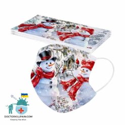 Disposable Christmas Face Masks For Women (10 Masks) color: A|B|C|D  New Arrivals Protection Against COVID-19 Face Masks & Face Shields Face Masks Face Masks For Adults Best Sellers