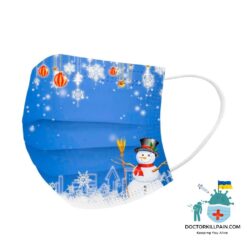 Disposable Christmas Face Masks For Women (10 Masks) color: A|B|C|D  New Arrivals Protection Against COVID-19 Face Masks & Face Shields Face Masks Face Masks For Adults Best Sellers