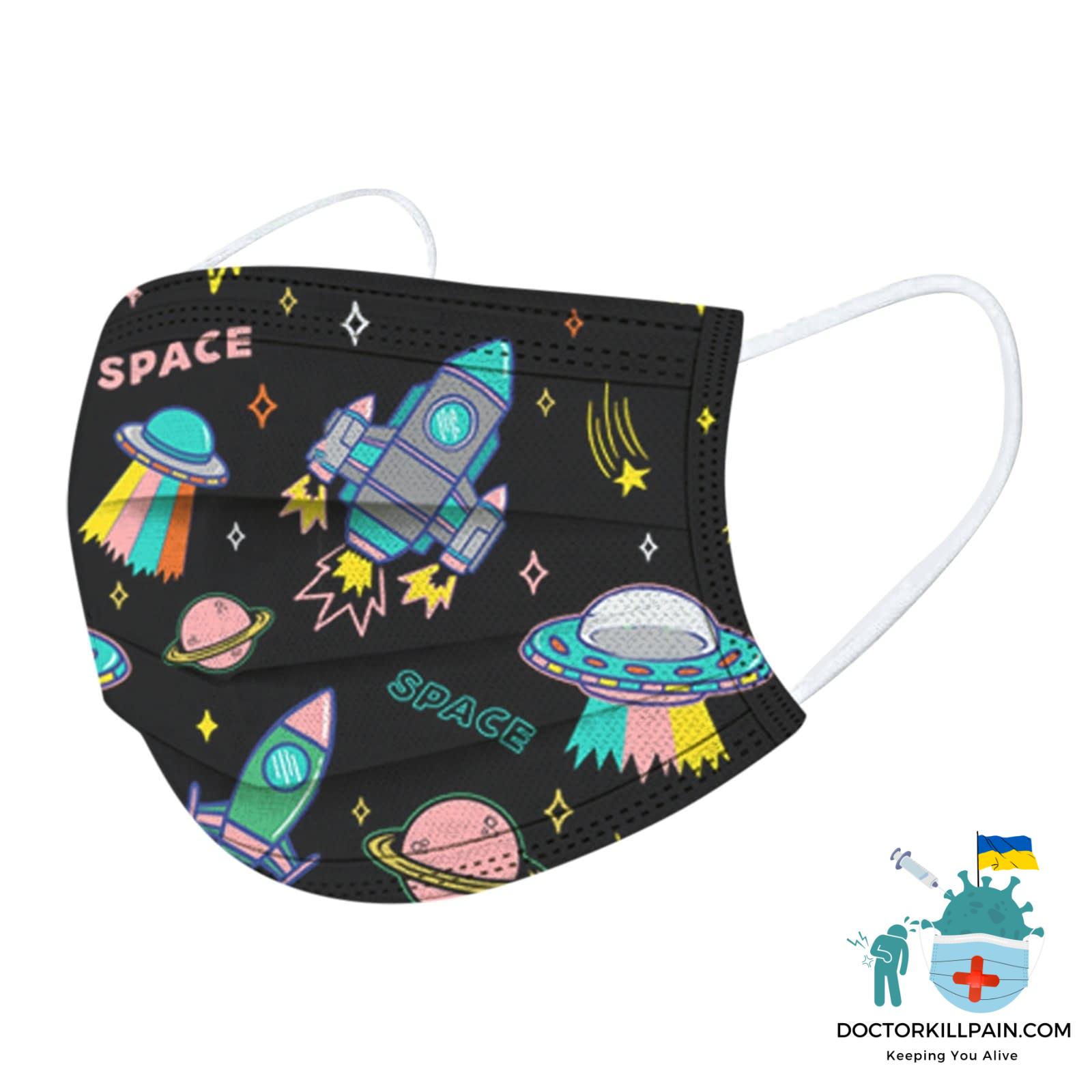 Pre School And Day Care. Child Mask Disposable Face Mask Print Masks For Protection Children Disposable Face Mask Halloween Masque Enfant Jetable