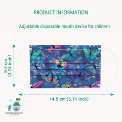Disposable Preschool Face Masks (10 Pcs) color: A|B|C|D|E  New Arrivals Protection Against COVID-19 Face Masks & Face Shields Face Masks Safest Face Masks For Kids Best Back to School Face Masks For Kids Best Sellers