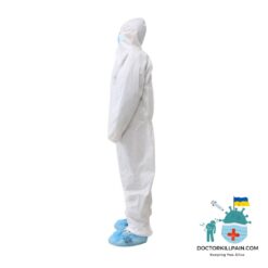Disposable Protective Coverall color: Blue|White  New Arrivals Protection Against COVID-19 Protective Suits & Clothing Best Sellers