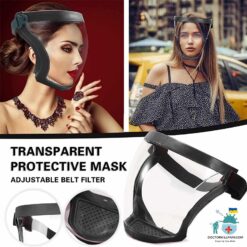 Easy To Breathe Face Shield color: Black-Brown|Black-Grey|grey|Mint|Pink|Red|Black|Blue  New Arrivals Protection Against COVID-19 Face Masks & Face Shields Face Shields Face Shields For Adults Best Sellers