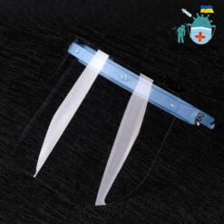 Elastic Face Shield color: 1-1|1-2|2-1|3-1|4-1|A random 1pc|B random 1pc|C random 1pc|Pink|Blue  New Arrivals Protection Against COVID-19 Face Masks & Face Shields Face Shields Face Shields For Adults Best Sellers