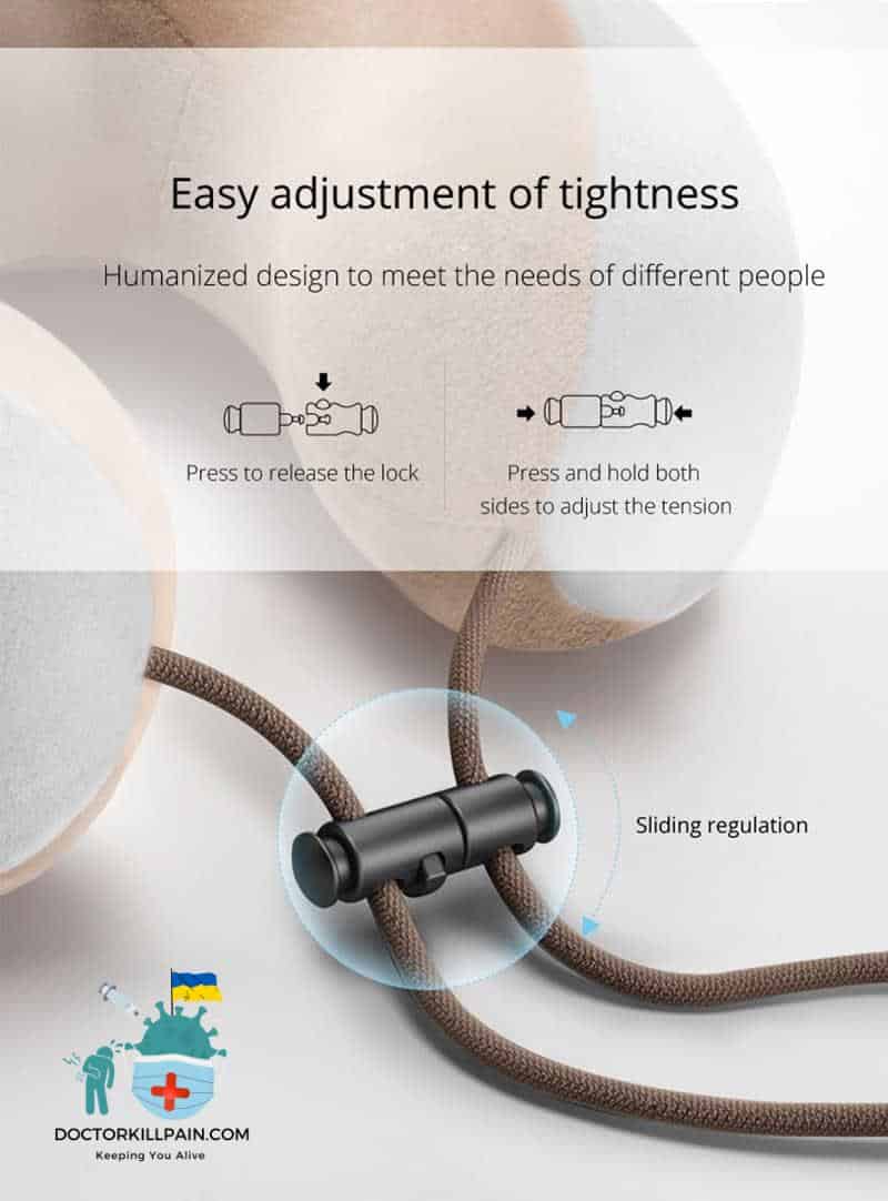 Electric Neck Massager U Shaped Pillow Multifunctional Portable Shoulder Cervical Massager Travel Home Car Relax Massage Pillow