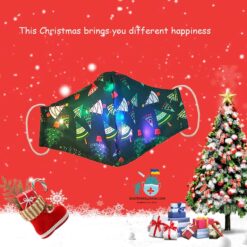 Face Mask With Christmas Lights color: A|B|C|D|E|F|G  New Arrivals Protection Against COVID-19 Face Masks & Face Shields Face Masks Face Masks For Adults Best Sellers