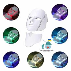 Face + Neck Skin Rejuvenating LED Mask color: EU PLUG (220-240V)|UK PLUG (220-240V)|US PLUG (100-110V)  New Arrivals As Seen On TV Skin Care Safest LED Beauty Masks Best Sellers
