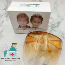 Face Shield Glasses For Kids color: Gradient blue|Gradient gray|Gradient green|Gradient orange|Gradient pink|Gradient purple|Gradient tea|Light blue|Light brown|Light pink|Light purple|transparent  New Arrivals Protection Against COVID-19 Face Masks & Face Shields Face Shields Face Shields For Kids Best Sellers