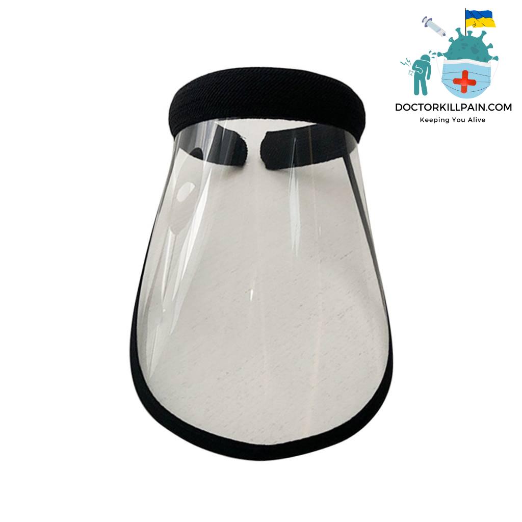 UV Protection Sun Hat Female Anti-droplet Saliva Empty Top Hat Anti- Mask Transparent Sun Visor Hat Cap Uv Protection Hat