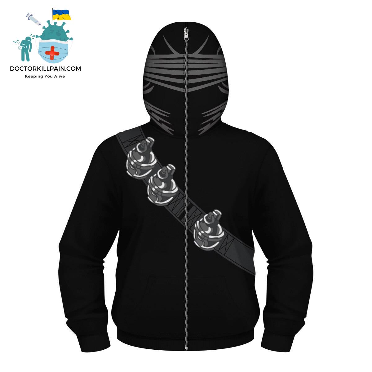 Fight Coronavirus Superhero Hooded Jacket with Mask (The Avengers, Captain America, Iron Man, Spiderman, Star Wars)