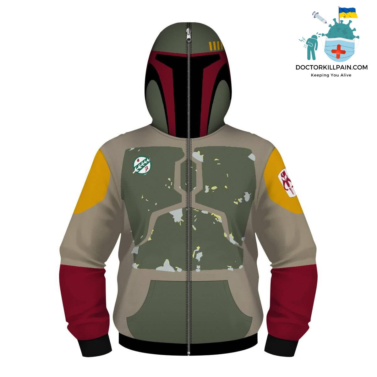 Fight Coronavirus Superhero Hooded Jacket with Mask (The Avengers, Captain America, Iron Man, Spiderman, Star Wars)