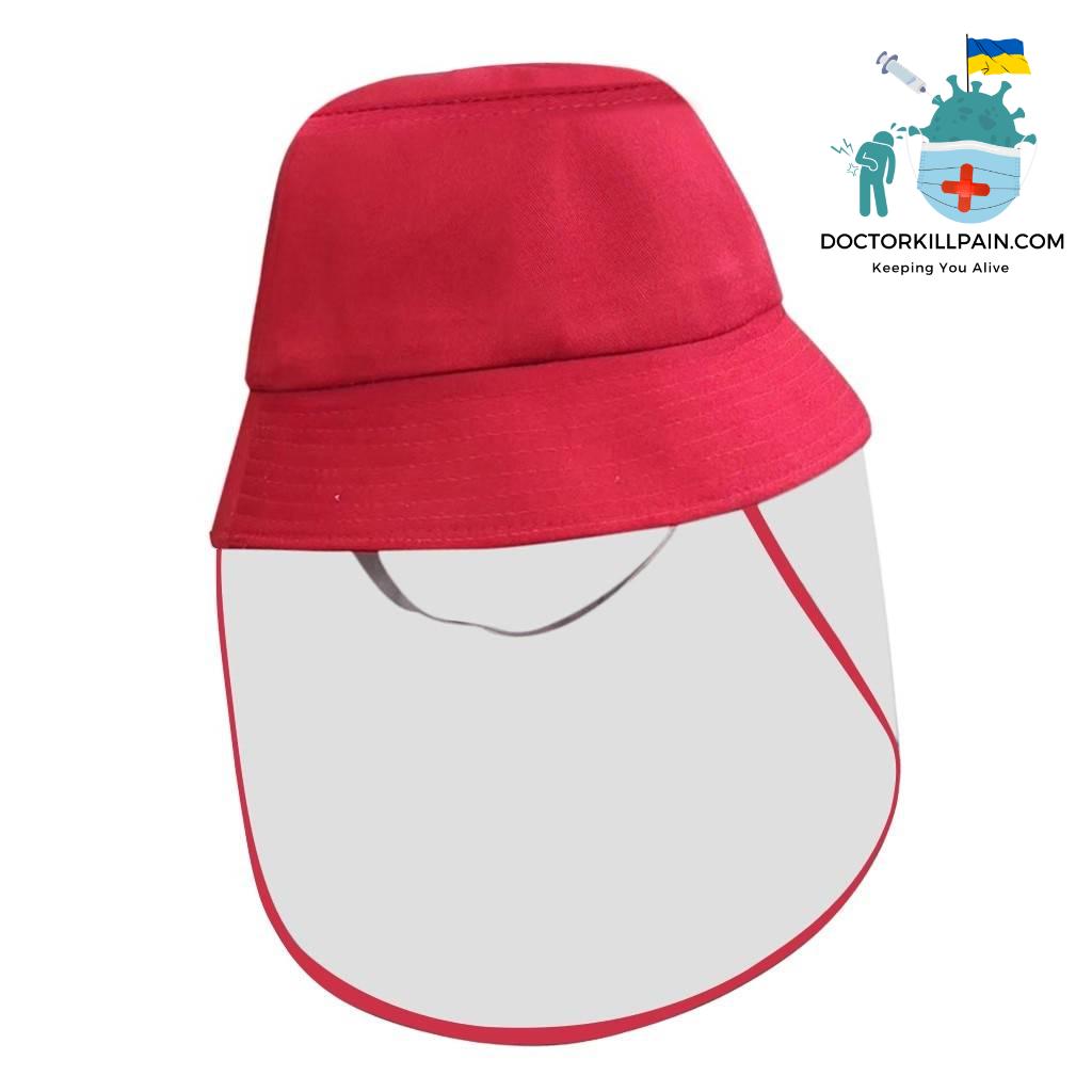 Child Casual Solid Anti-spitting Hat Dustproof Cover Cap Bucket Hat peaked cap Hat For Kid Isolate germs Защитный колпачок#2